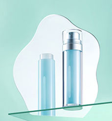 PL021-ZK259-50 A-shell/plastique Airless Skincare Packaging